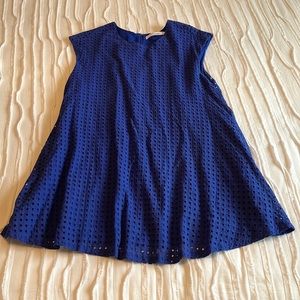 Bisouxx blue eyelet dress